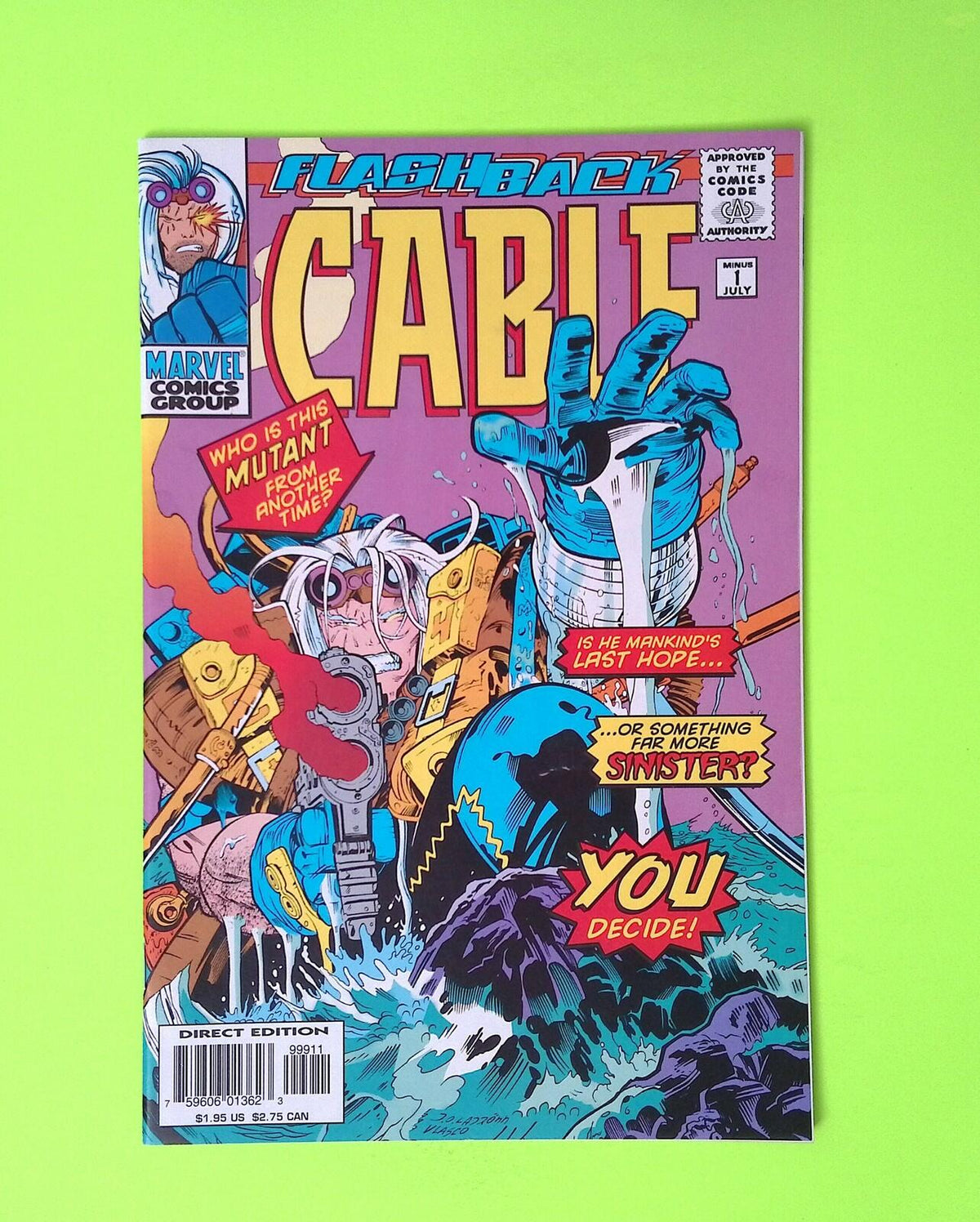 Cable -1 Vol. 1 1997 Marvel Comics High Grade Comic Book Q59-61