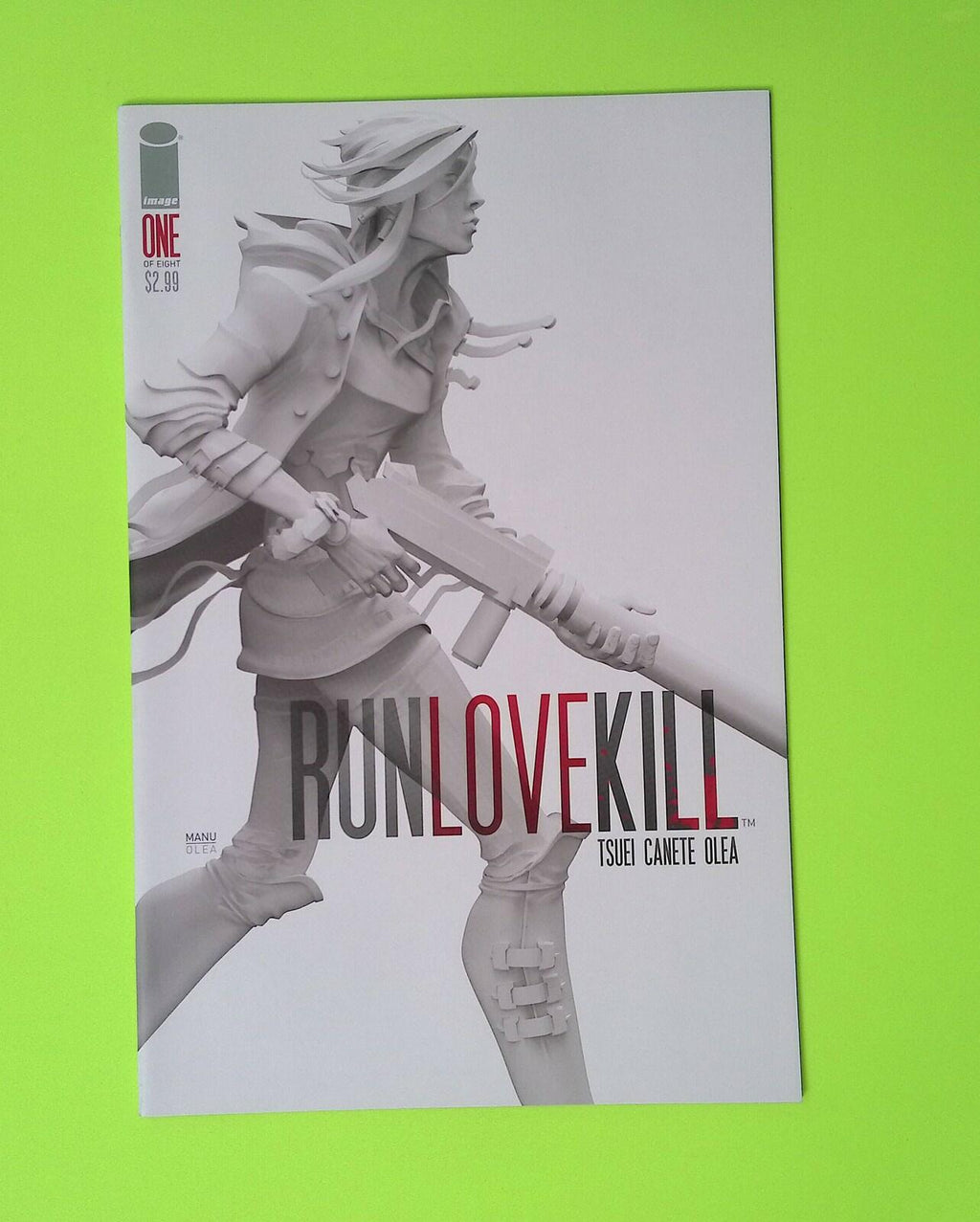 RunLoveKill #1 2015 Image Comics High Grade Comic Book Q58-28