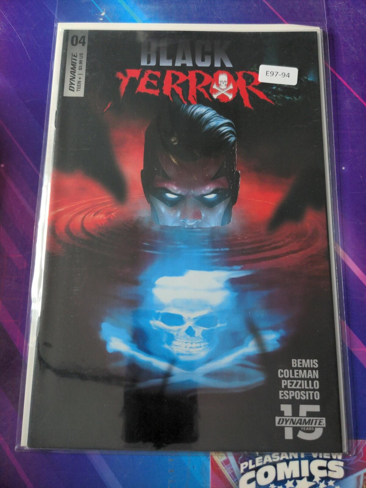 BLACK TERROR #4 VOL. 4 HIGH GRADE DYNAMITE ENTERTAINMENT COMIC BOOK E97-94