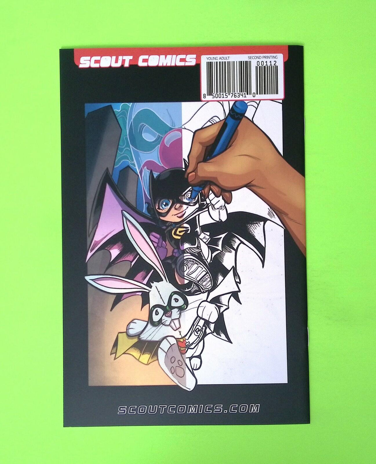 Create-A-Comic #1-2nd print One-Shot Scout Comics Variant High Grade W299-220