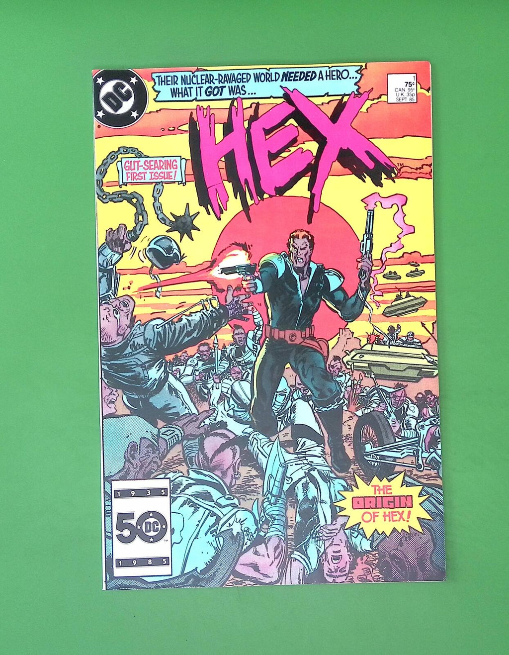 HEX #1 HIGH GRADE 1ST APP DC COMIC BOOK TS90-119