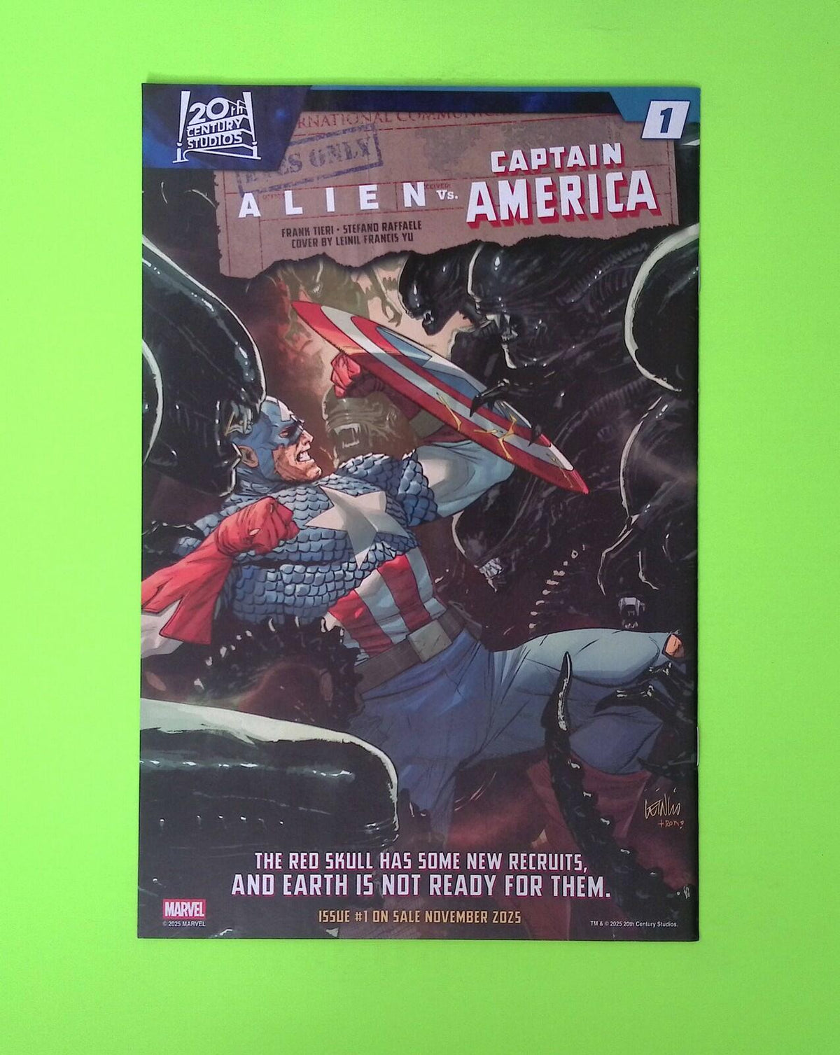 Binary #1e 2025 Marvel Comics Variant High Grade Comic Book W325-140