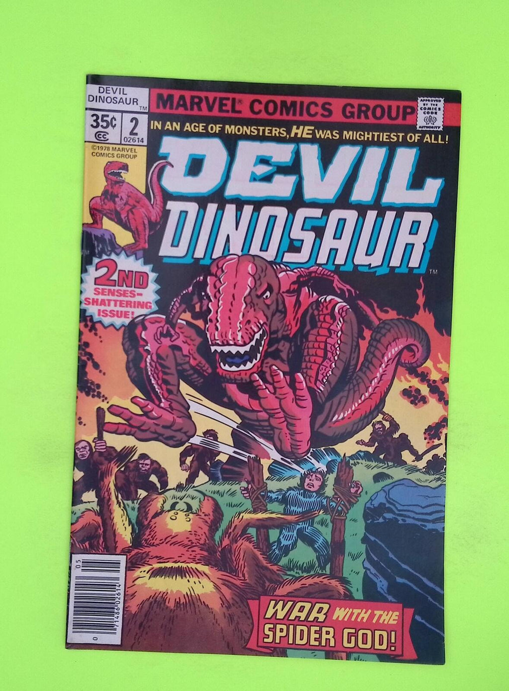 Devil Dinosaur #2 1978 Marvel Comics 1st App MID GRADE Comic Book V86-6