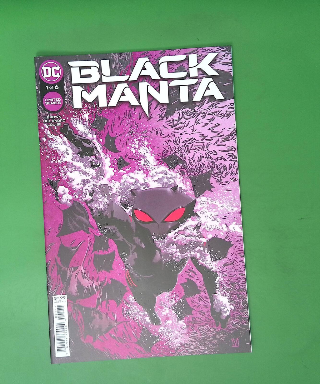 BLACK MANTA #1 HIGH GRADE DC COMIC BOOK H60-76