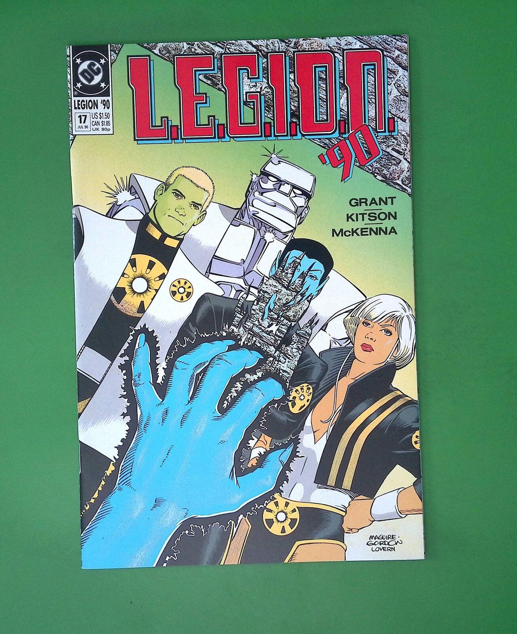 L.E.G.I.O.N. #17 1990 DC Comics High Grade Comic Book L5-27