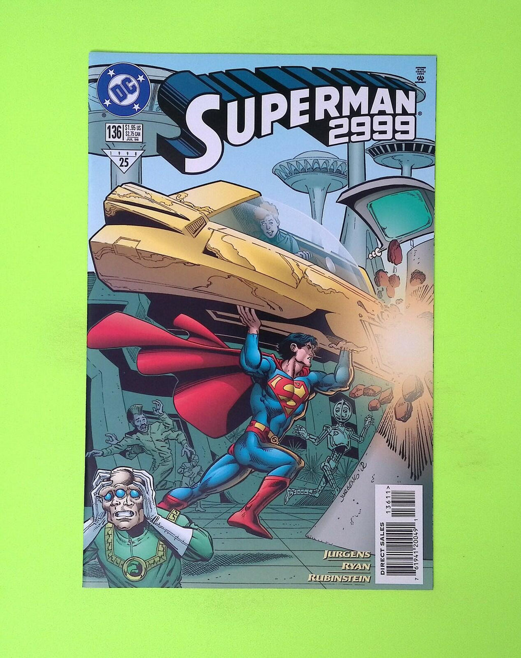 Superman #136 Vol. 2 1998 DC Comics Higher Grade Comic Book X236-55