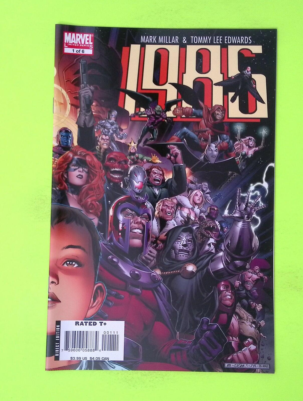 Marvel 1985 #1b 2008 Marvel Comics Variant High Grade Comic Book W66-185