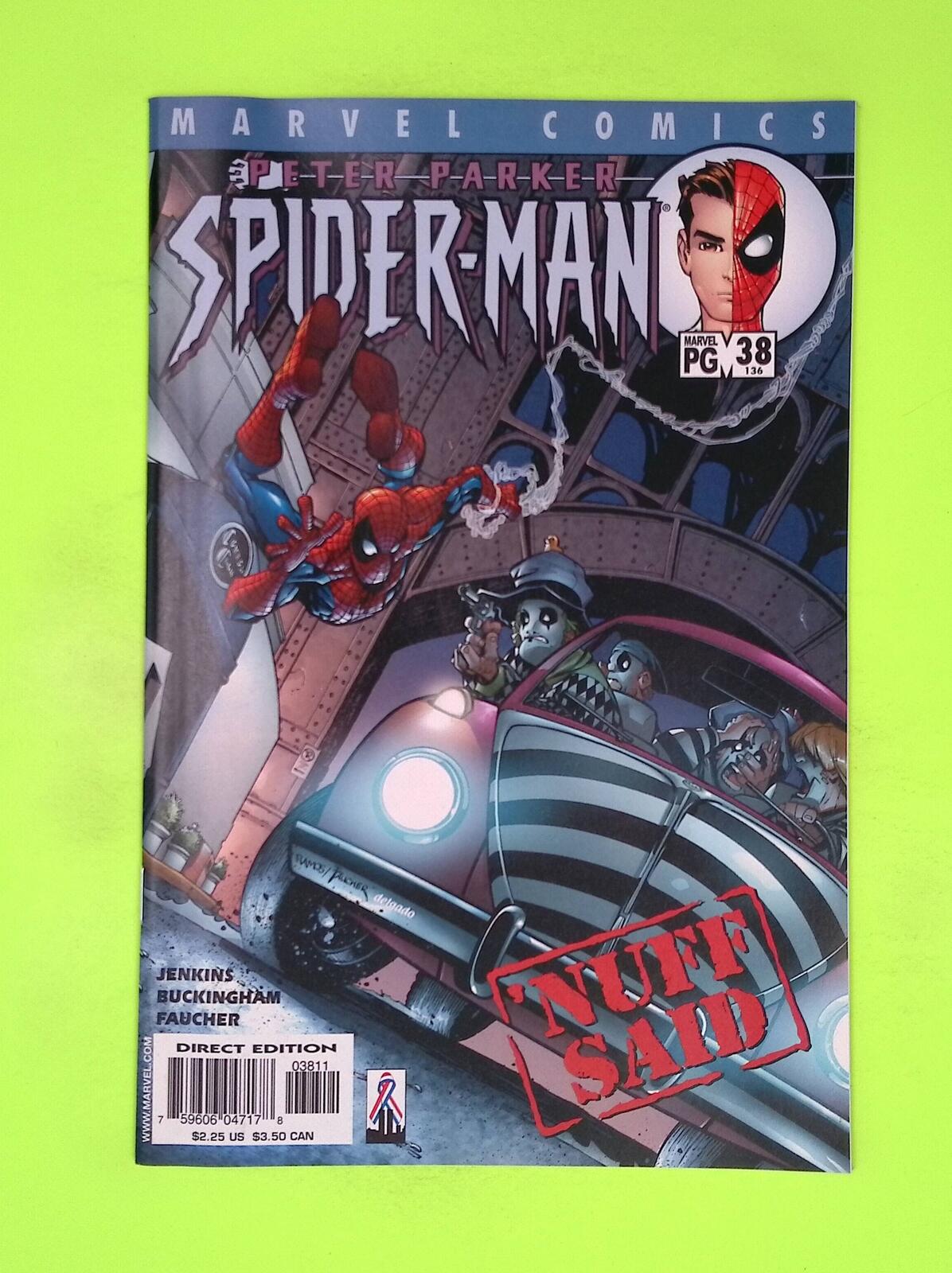 Peter Parker Spider-Man #38 2002 Marvel Comics Mid Grade Comic Book K39-168