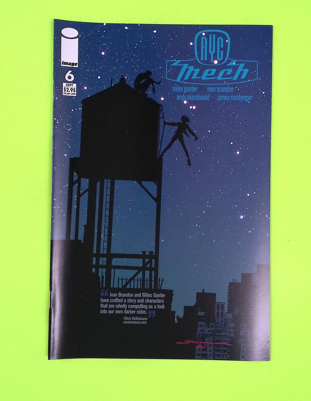 NYC Mech #6 2004 Image Comics High Grade Comic Book M19-292