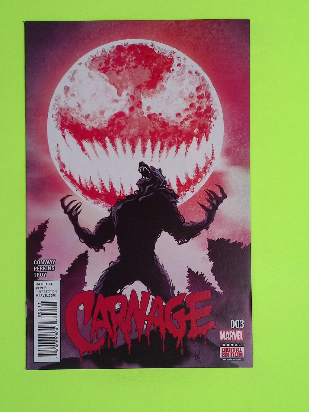 Carnage #3 Vol. 2 2016 Marvel Comics 8.0 Comic Book M37-11