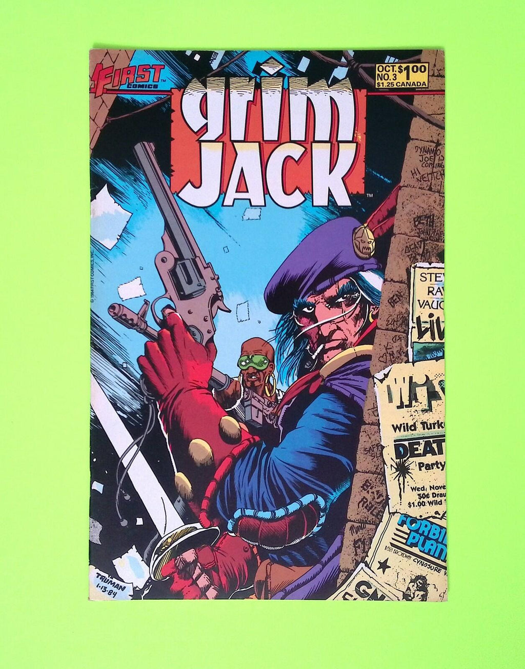 Grimjack #3 1984 First Comics Higher Grade Comic Book X291-22