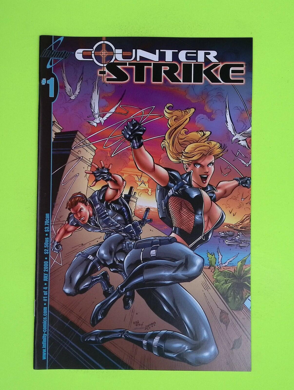 Counter-Strike #1 2000 Infinity Studios High Grade Comic Book J44-26