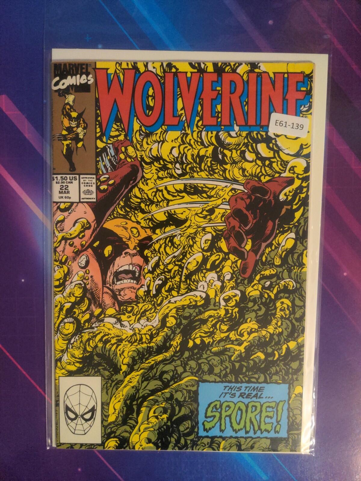 WOLVERINE #22 VOL. 2 HIGH GRADE 1ST APP MARVEL COMIC BOOK E61-139
