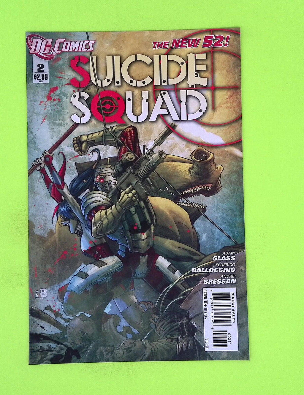 Suicide Squad #2 Vol. 3 2011 DC Comics High Grade Comic Book J71-220
