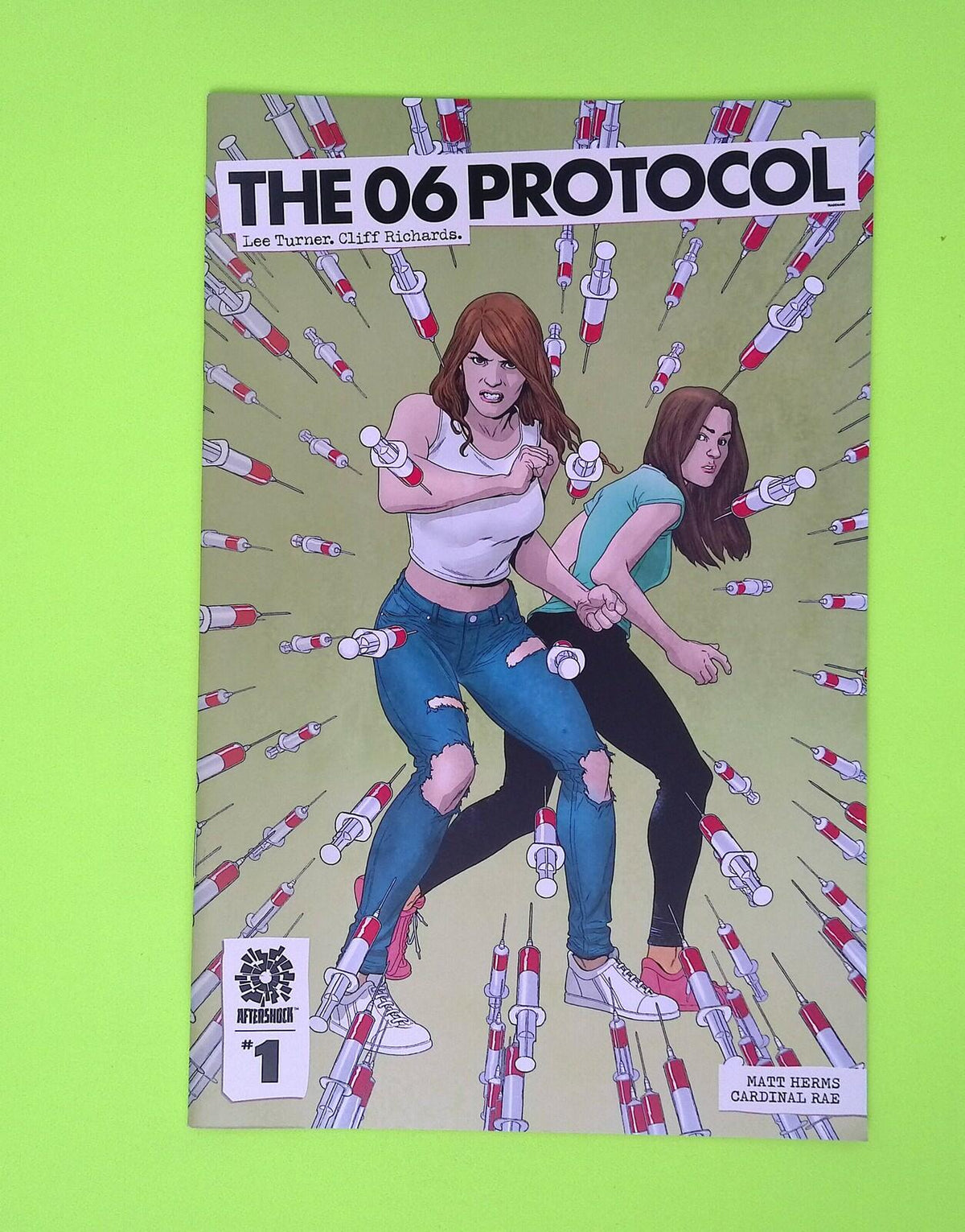 06 Protocol #1 2022 AfterShock Comics High Grade Comic Book W245-37