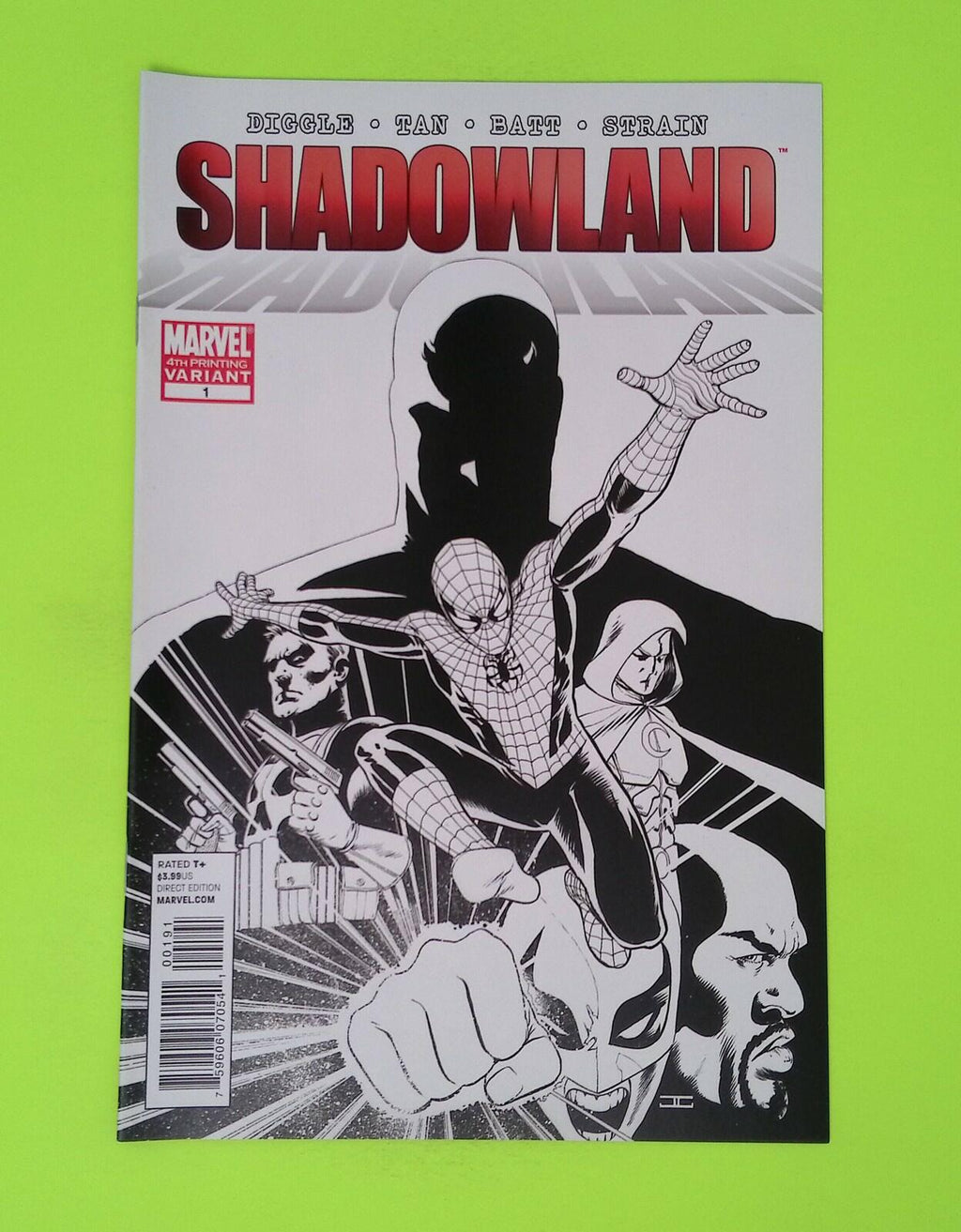 Shadowland #1g 2010 Marvel Comics Variant High Grade Comic Book Q1-171