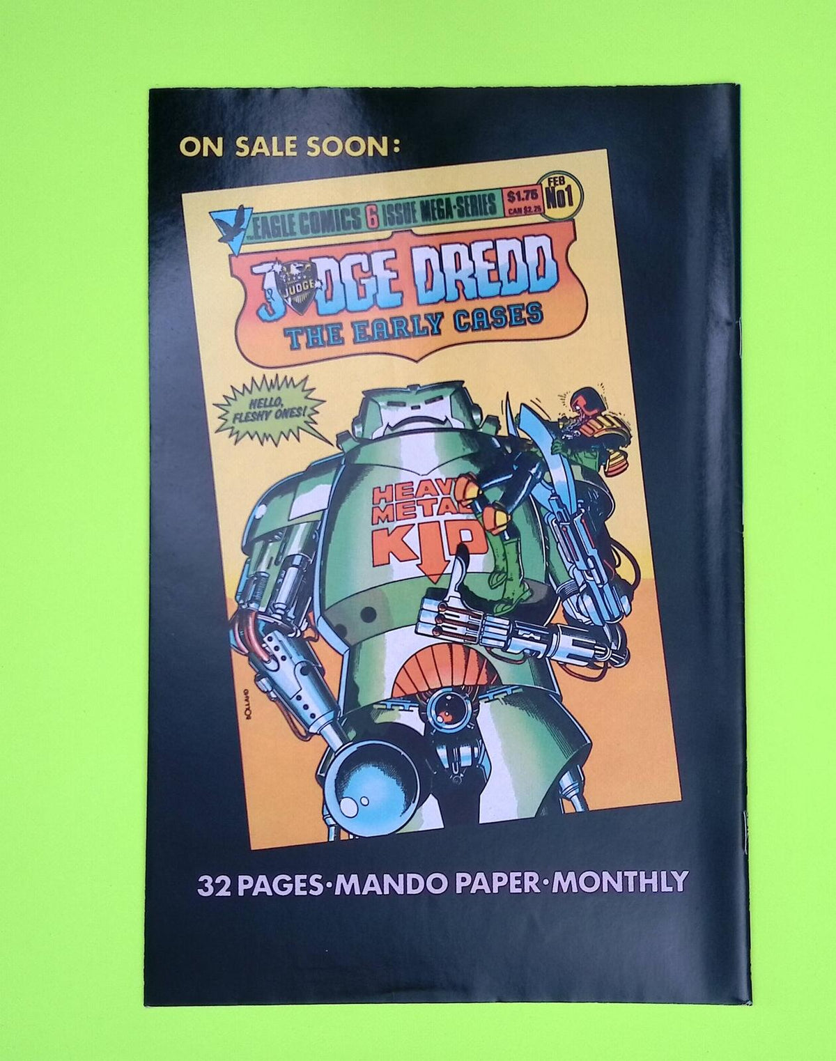 Strontium Dog #1 Vol. 1 1985 Eagle Comics Mid Grade Comic Book A36-62