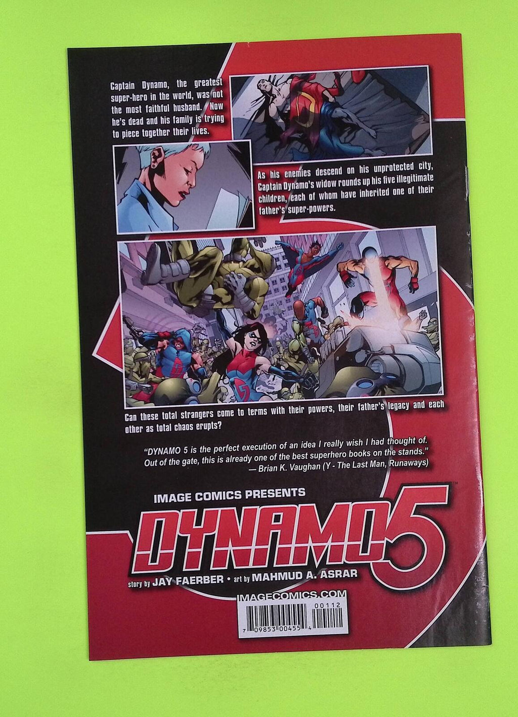 Dynamo 5 #1b Image Comics Variant High Grade Comic Book G69-227