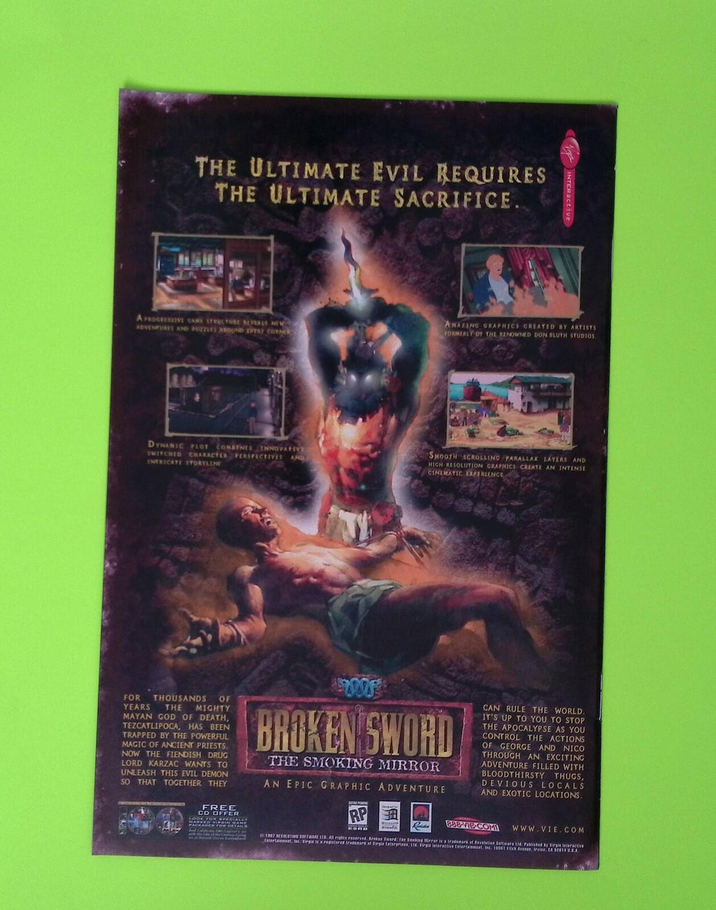 X-Files Ground Zero #1 1997 Topps Comics High Grade Comic Book X92-54