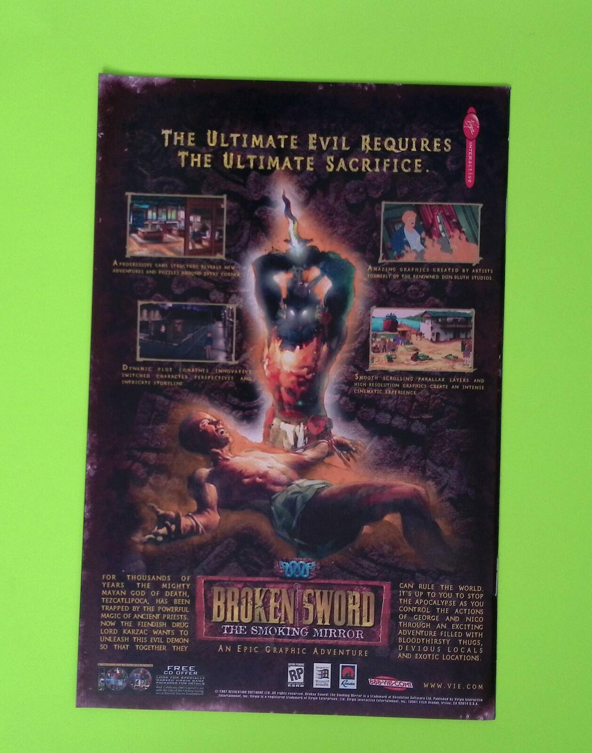 X-Files Ground Zero #1 1997 Topps Comics High Grade Comic Book X92-54