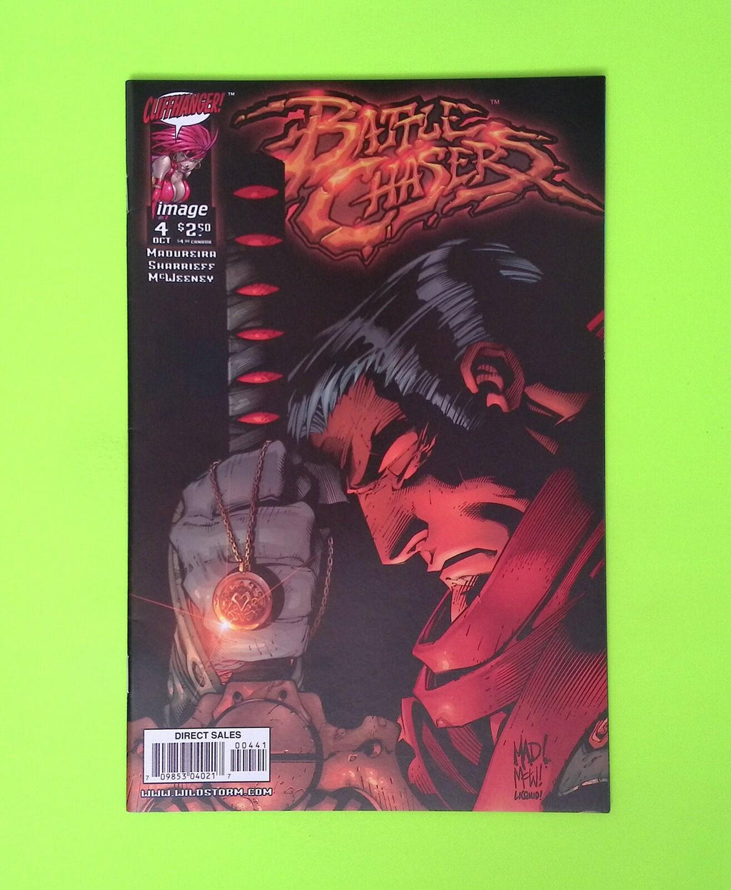 Battle Chasers #4b 1998 Image Comics Variant High Grade Comic Book X211-143
