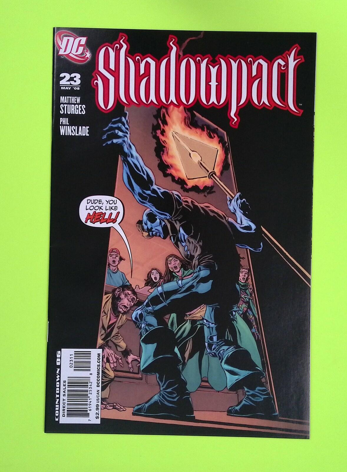 Shadowpact #23 2008 DC Comics 8.0 Comic Book G86-4