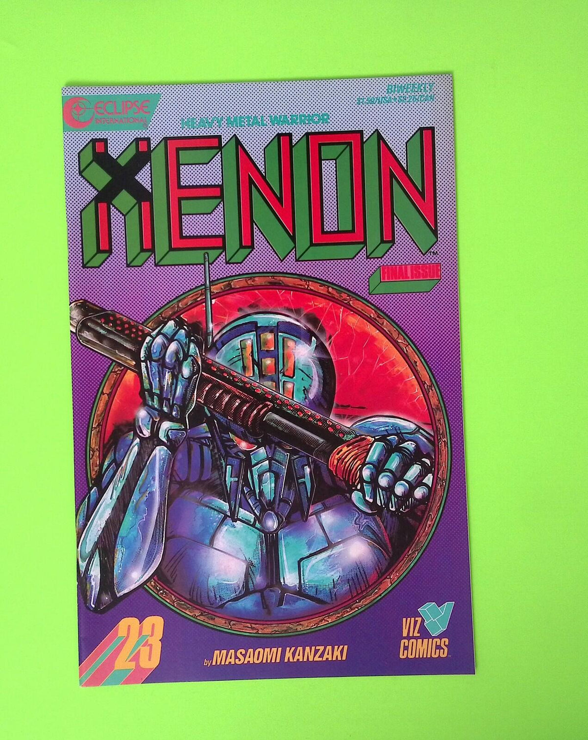 Xenon #23 Eclipse Comics High Grade Comic Book B6-155