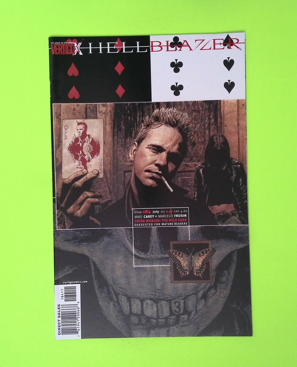 Hellblazer #184 Vol. 1 2003 Vertigo High Grade Comic Book X206-59