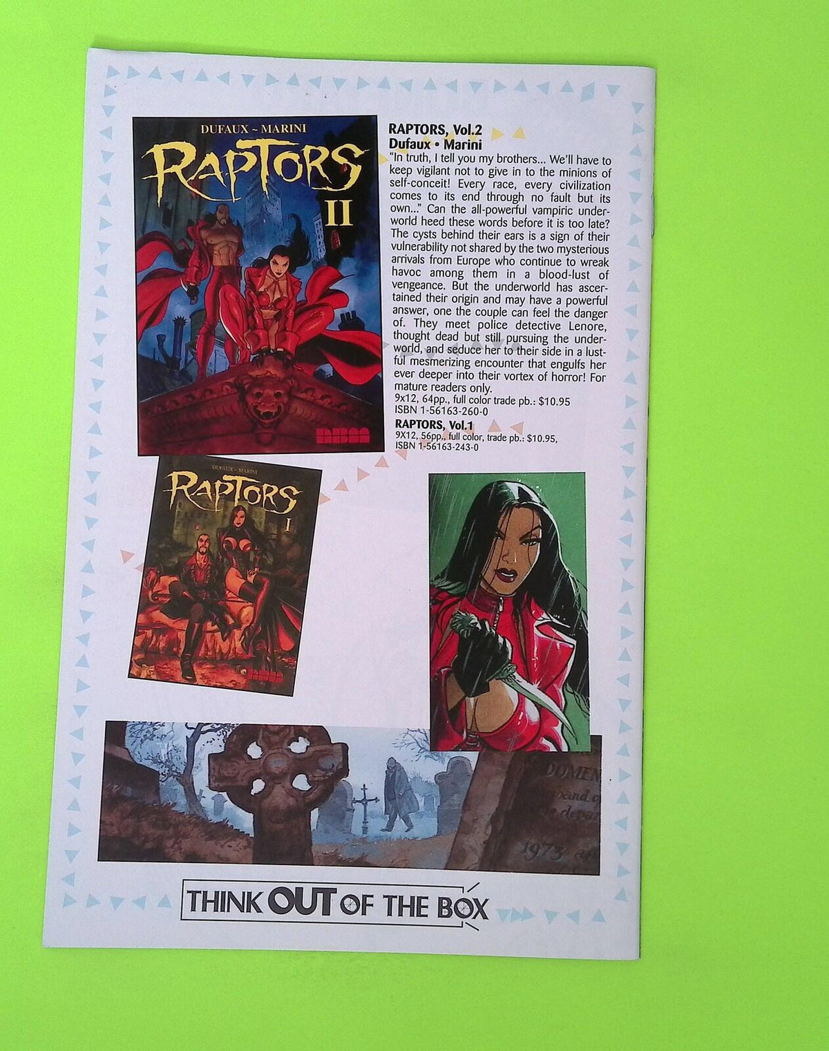 (After)Life in Gothland #2 2000 NBM Publishing Company High Grade W206-138