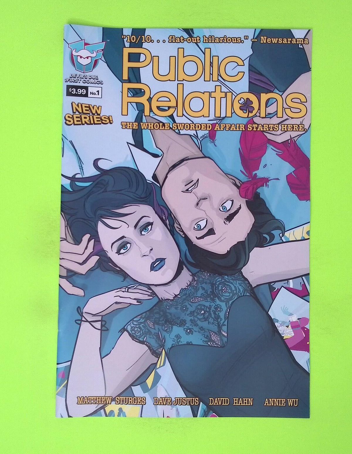 Public Relations #1 2015 Devil's Due Publishing High Grade Comic Book W142-114