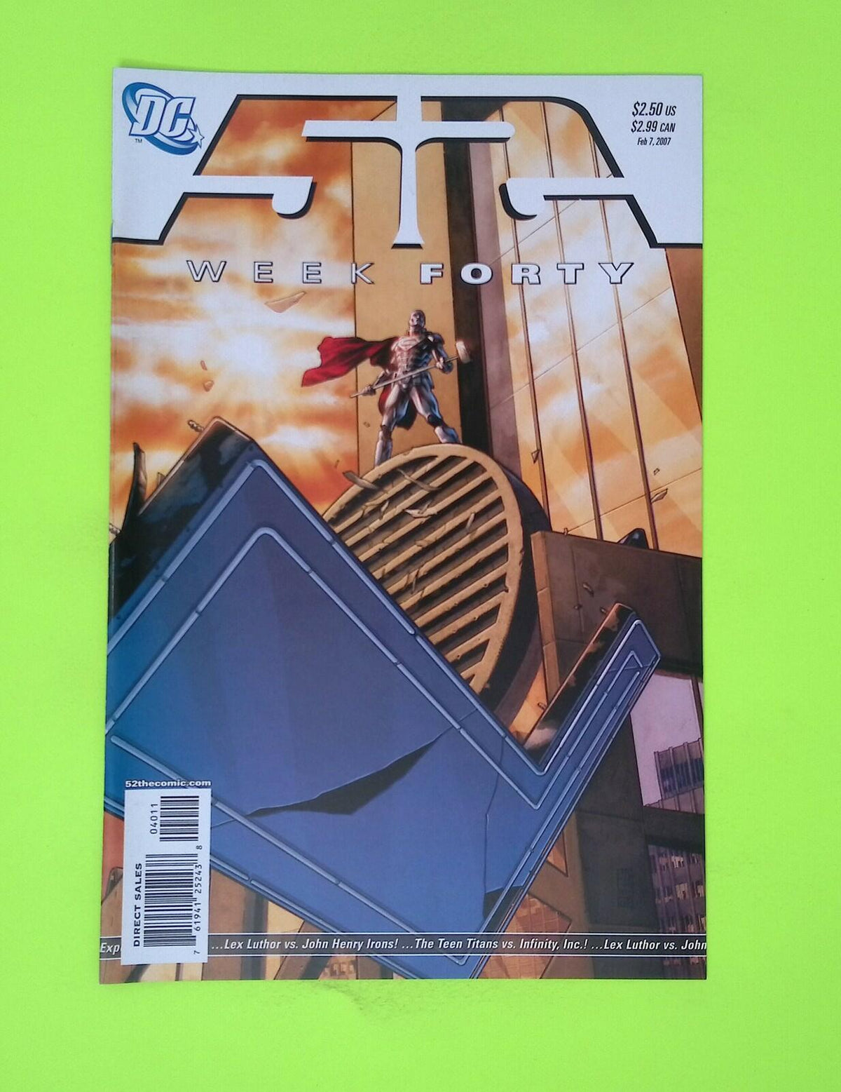 52 #40 2007 DC Comics High Grade Comic Book W88-46