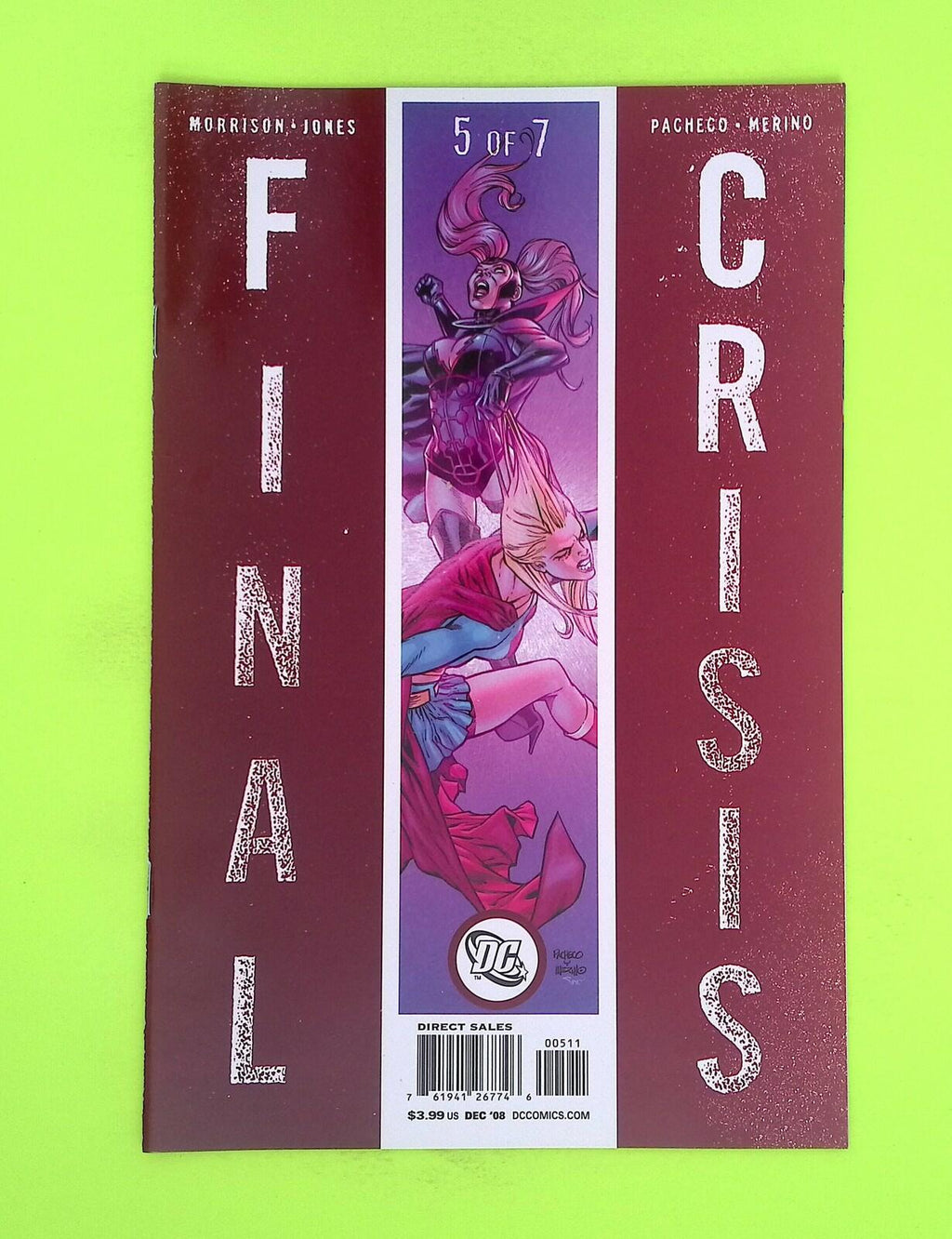 Final Crisis #5 2008 DC Comics High Grade Comic Book W10-7