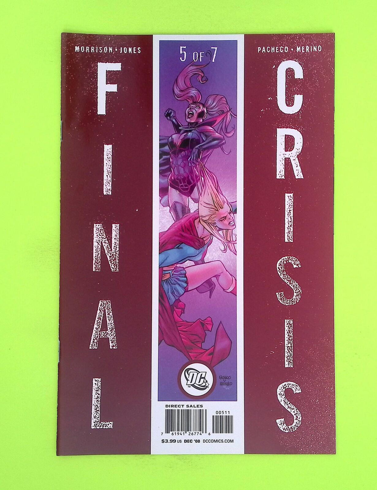 Final Crisis #5 2008 DC Comics High Grade Comic Book W10-7