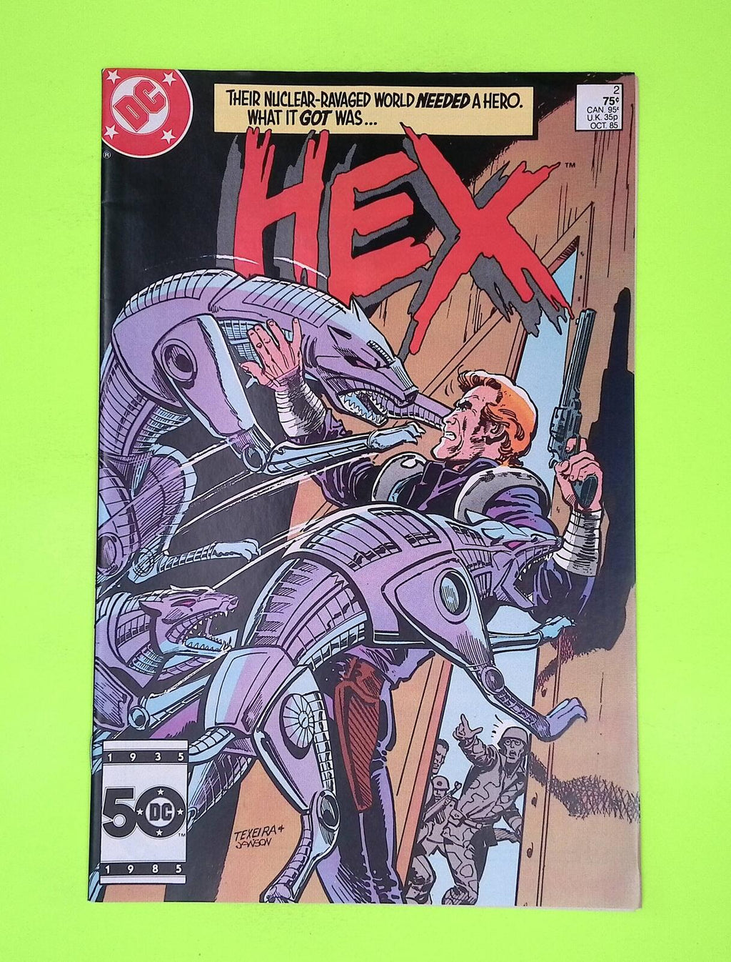 Hex #2 1985 DC Comics 1st App 7.0 Comic Book K93-133