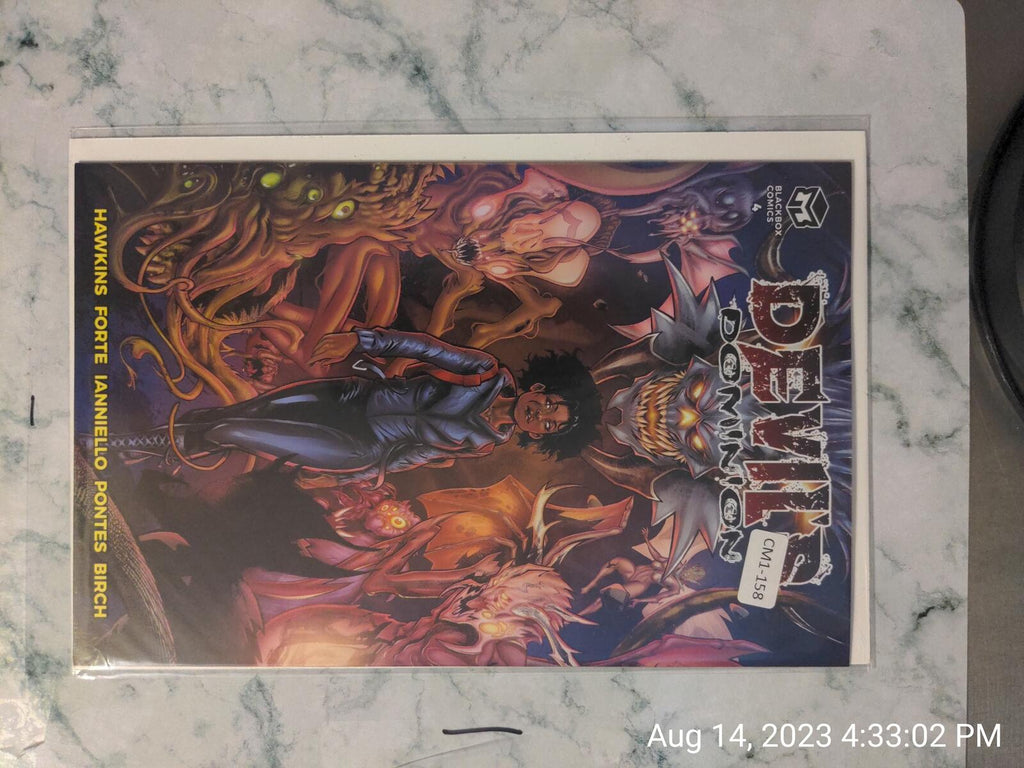 DEVIL'S DOMINION #4 9.6 BLACKBOX COMIC BOOK CM1-158