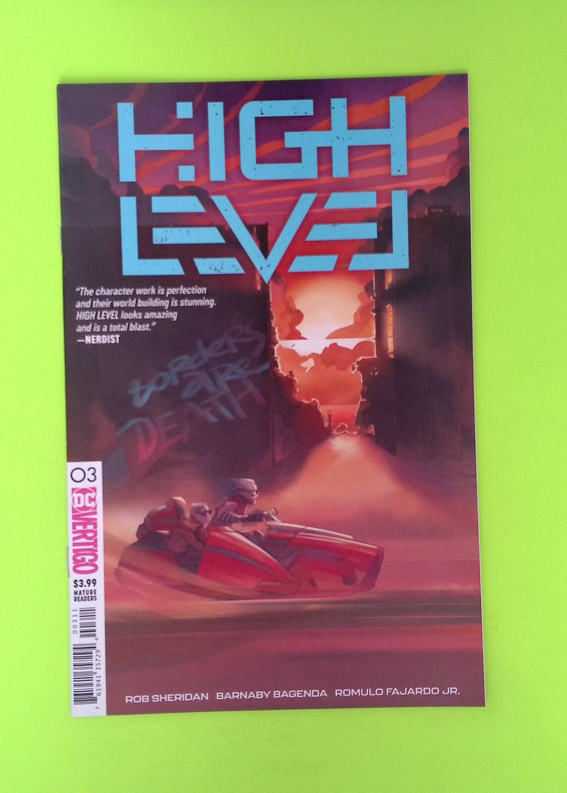 High Level #3 2019 Vertigo High Grade Comic Book X82-120