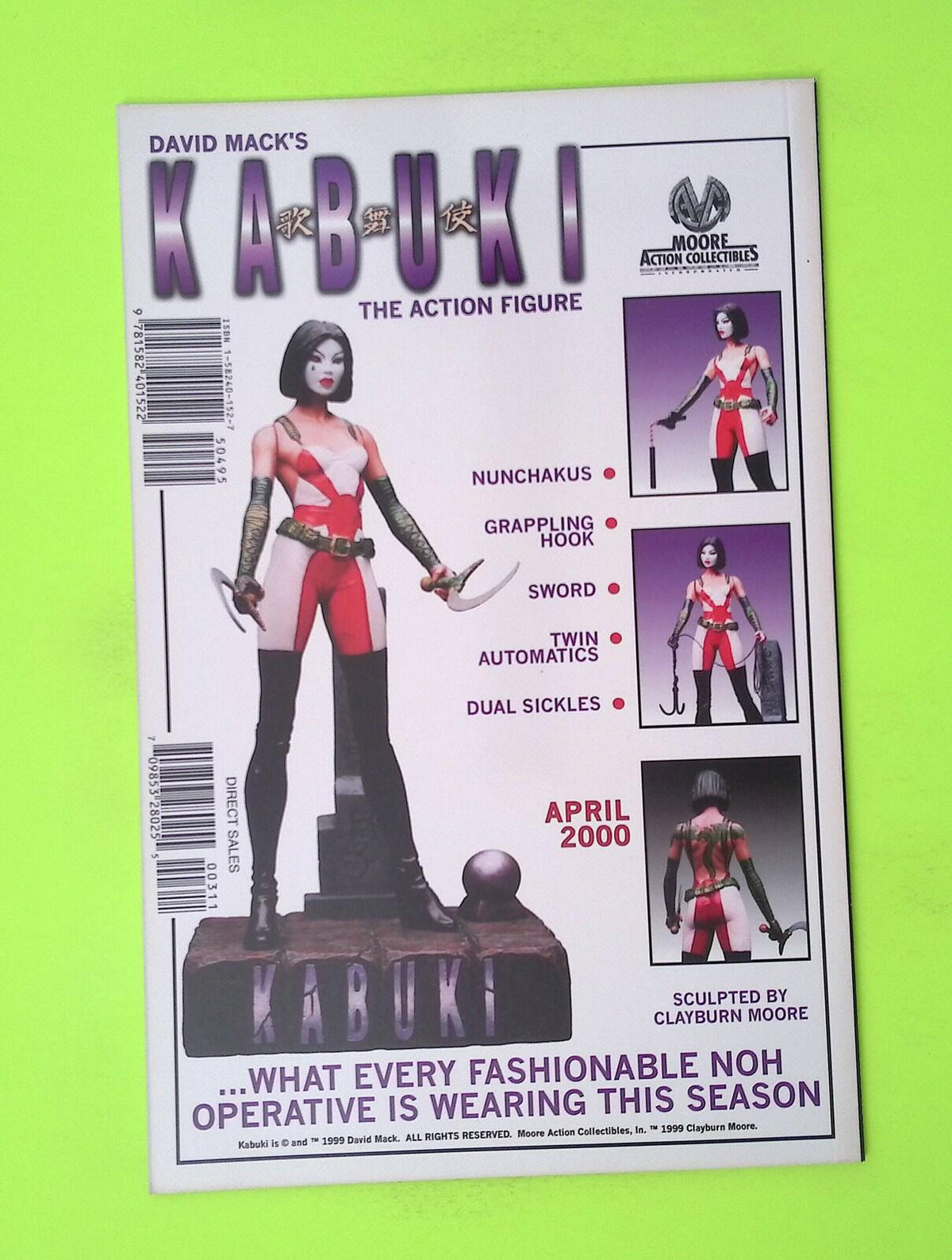 Kabuki Reflections #3 2000 Image Comics High Grade Comic Book W65-111