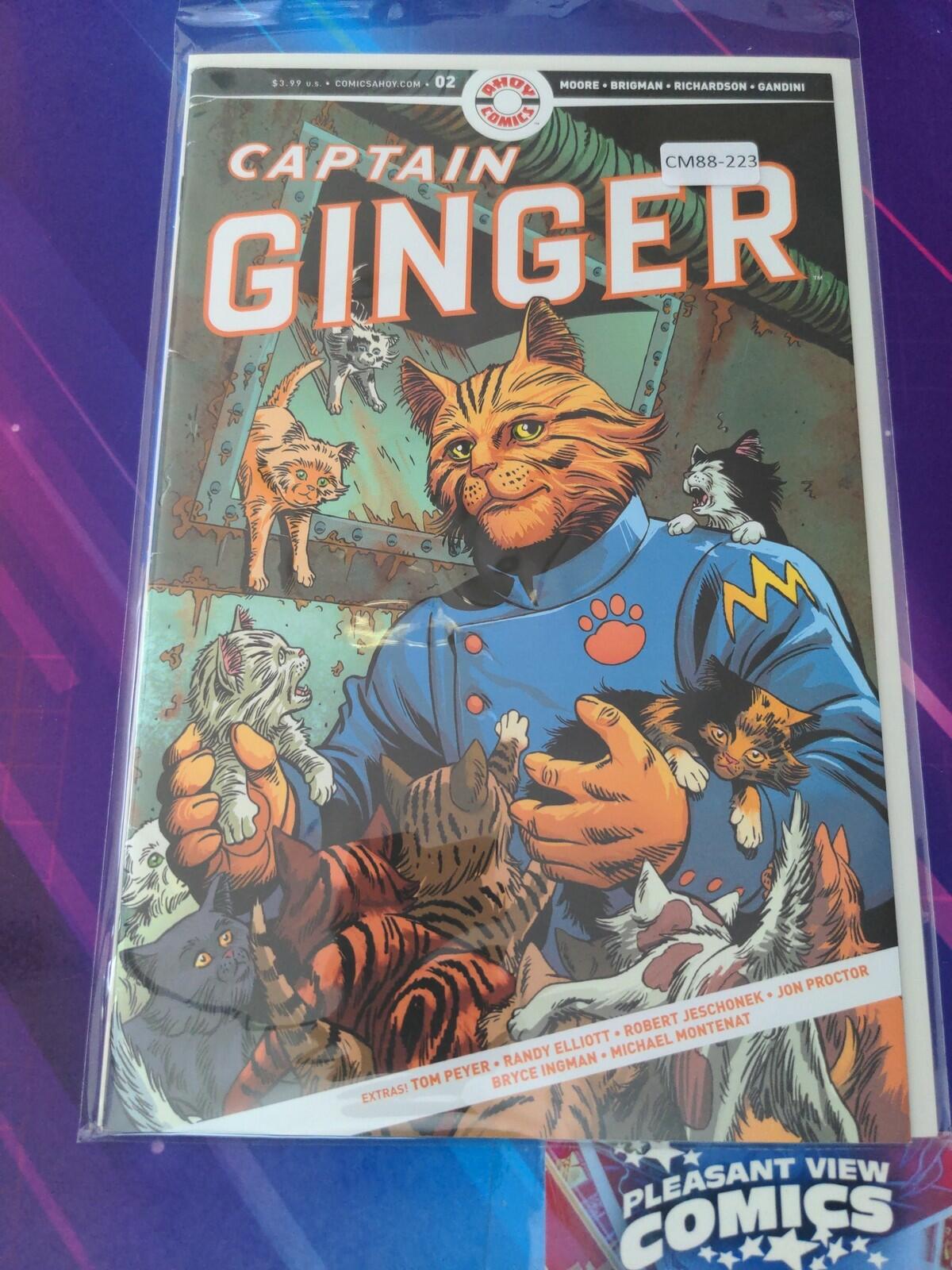 CAPTAIN GINGER #2 6.0 AHOY COMIC BOOK CM88-223