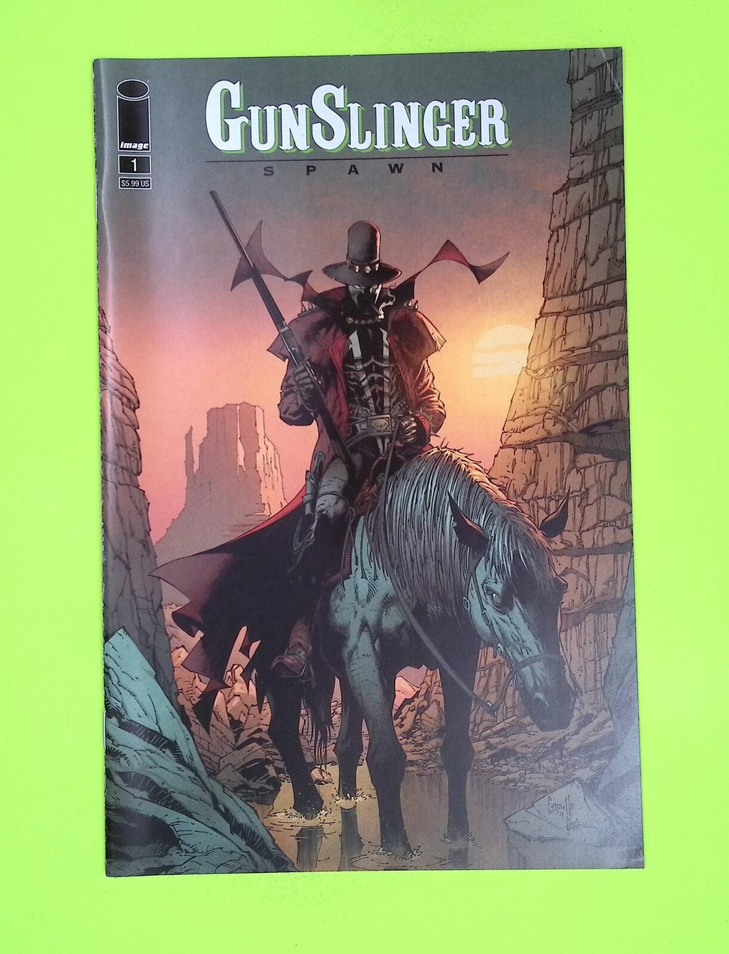 Gunslinger Spawn #1d 2021 Todd McFarlane Productions Variant 8.0 K97-6
