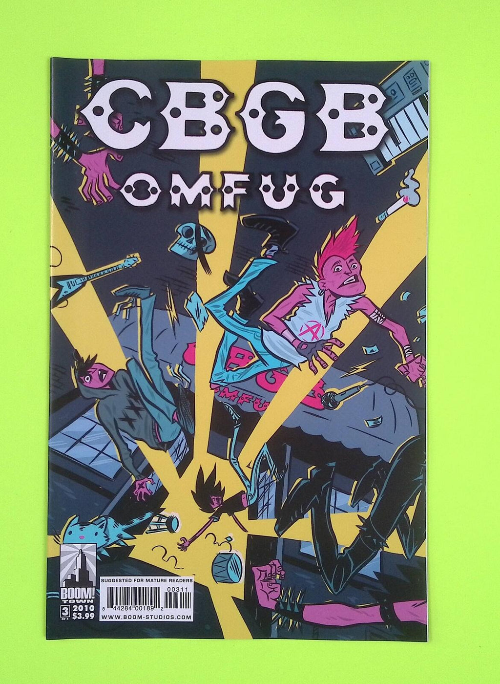 CBGB #3 BOOM! Studios 8.0 Comic Book G30-184