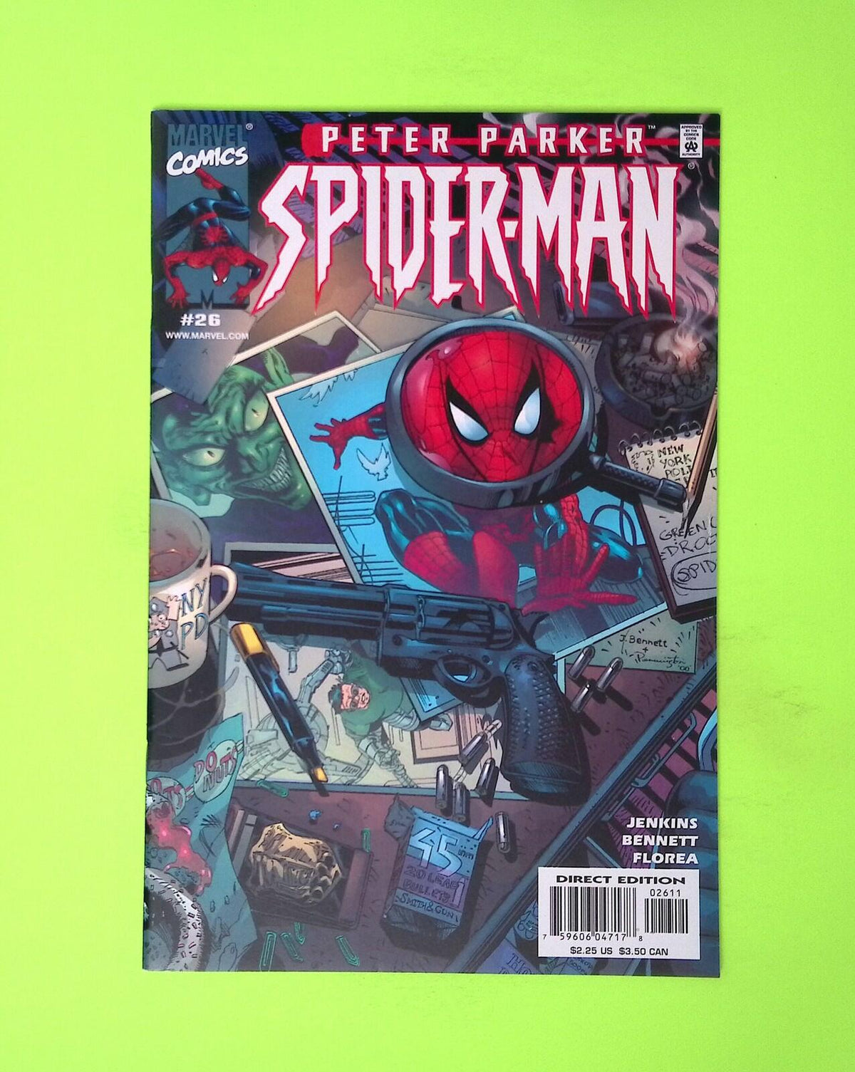 Peter Parker Spider-Man #26 2001 Marvel Comics 8.0 Comic Book X188-103