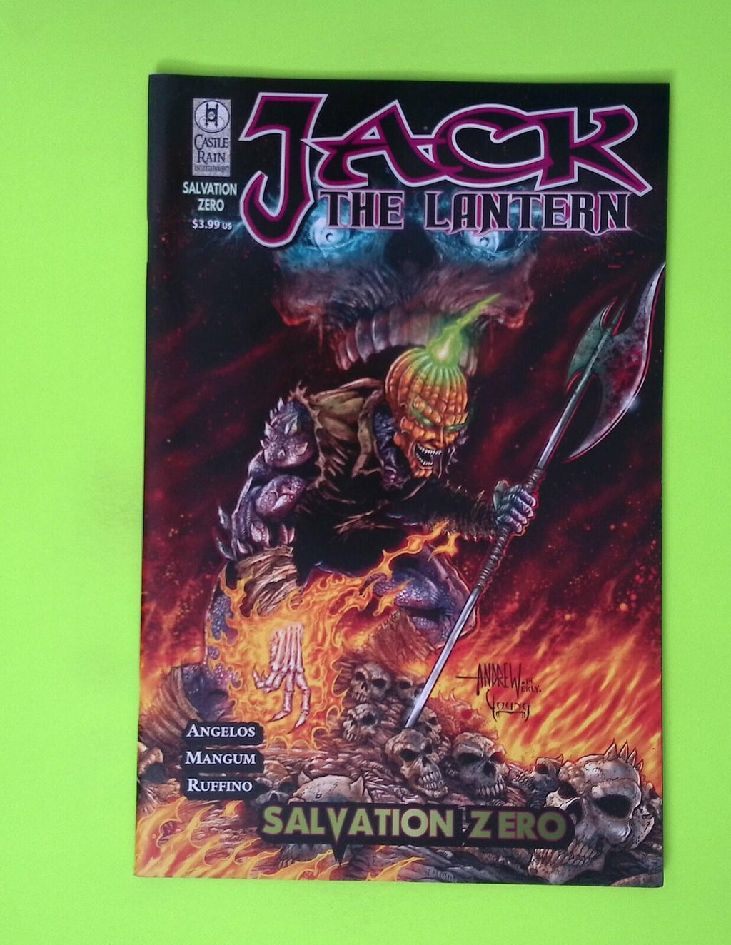 Jack the Lantern Salvation Zero #0 One-Shot 2016 R108-48