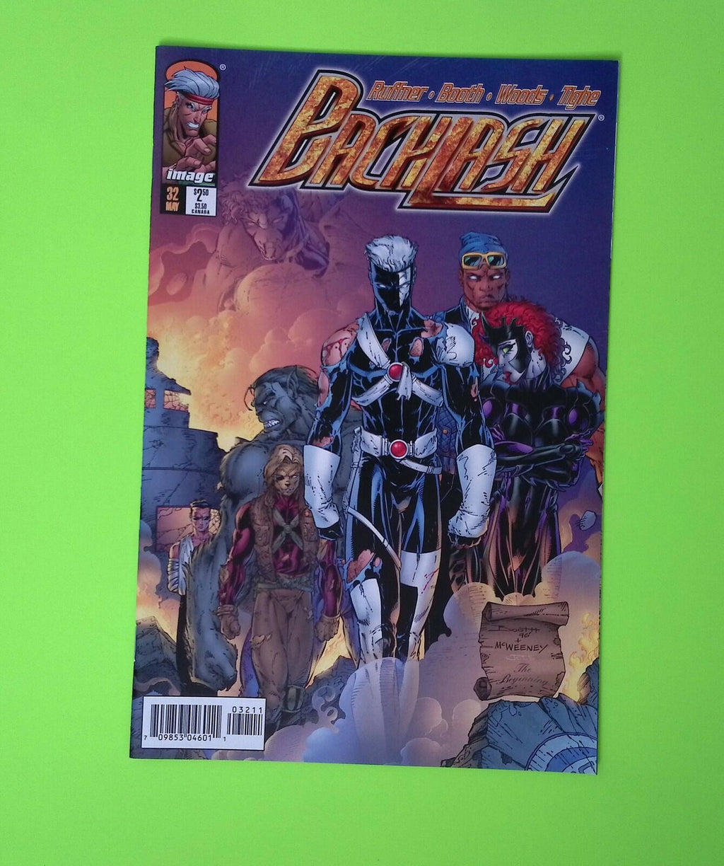 Backlash #32 1997 Image Comics 1st App High Grade Comic Book W340-88