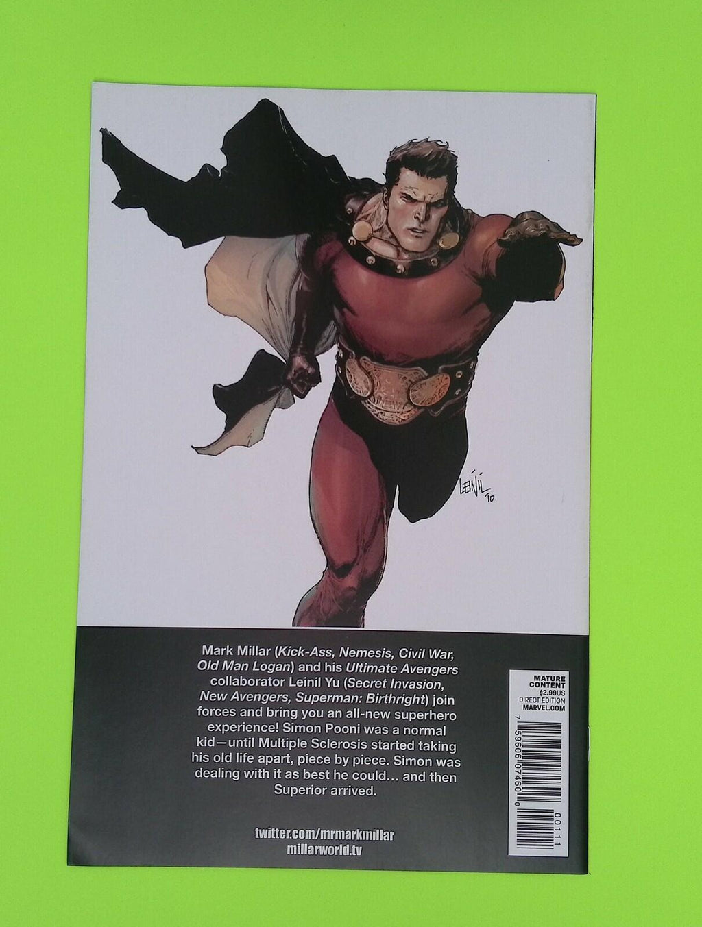 Superior #1 2010 Icon 1st App High Grade Comic Book W115-5