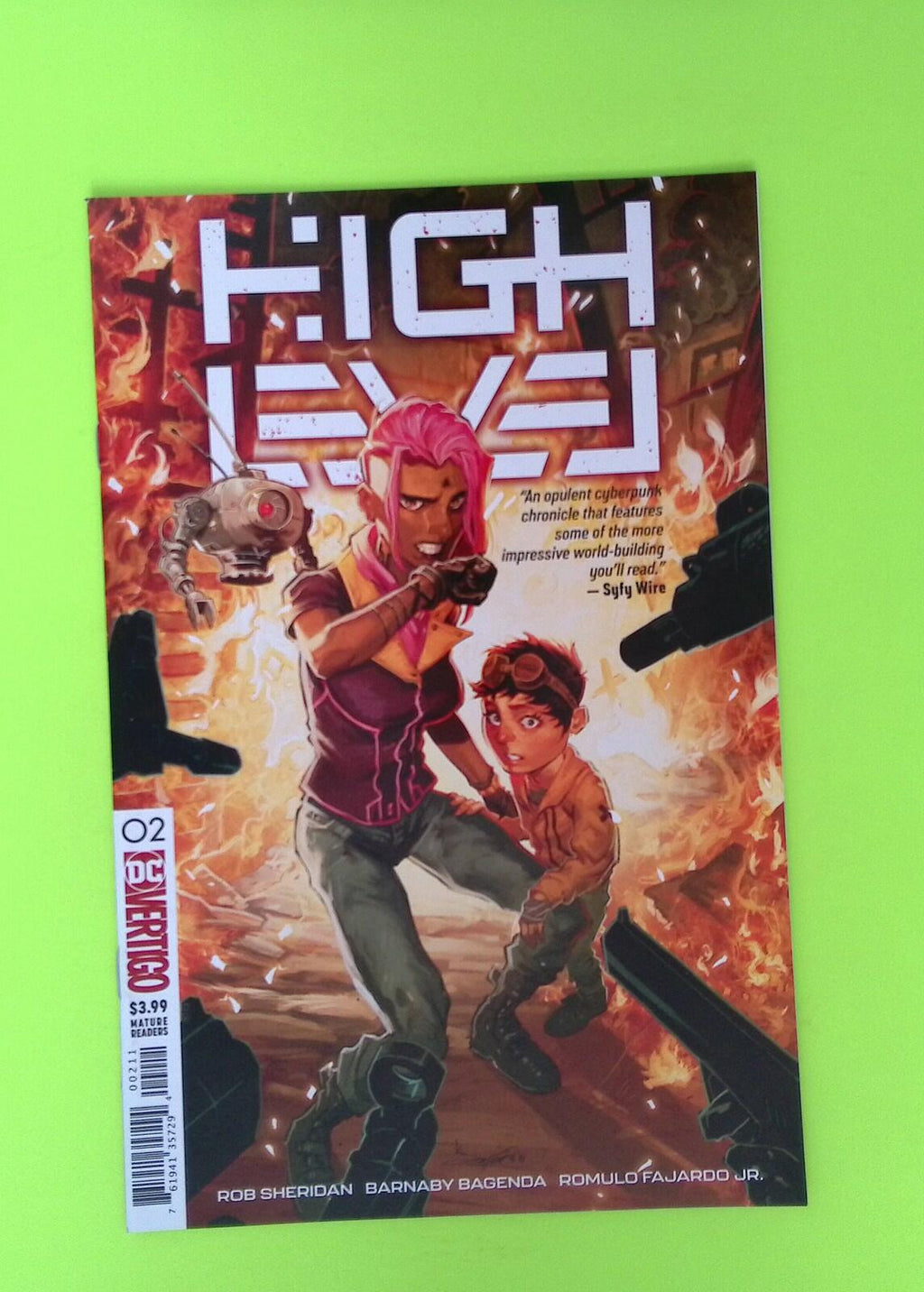 High Level #2 2019 Vertigo High Grade Comic Book X82-121