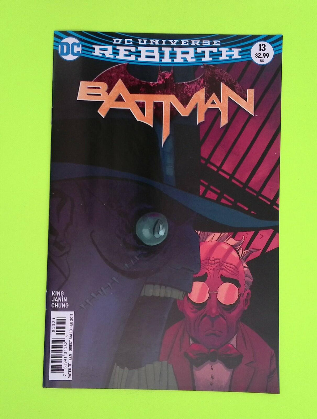Batman #13b Vol. 3 2017 DC Comics Variant High Grade Comic Book W5-148