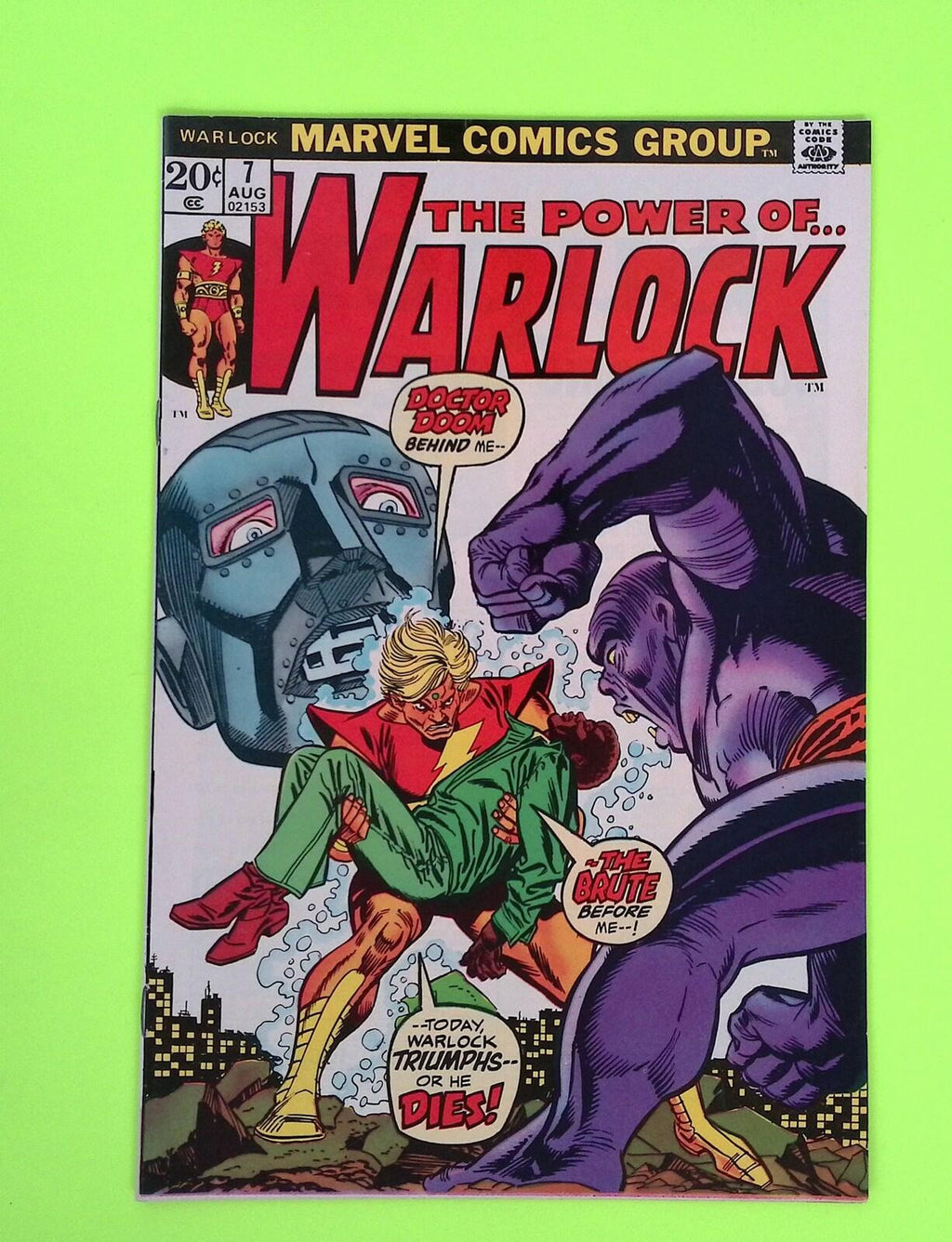 Warlock #7 Vol. 1 1973 Marvel Comics 8.0 Comic Book M68-47