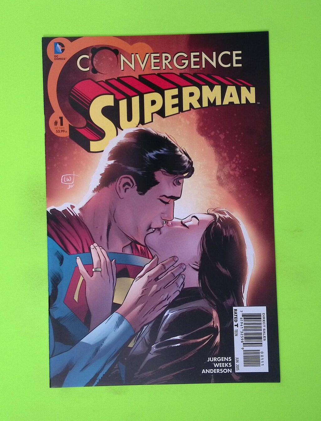 Convergence Superman #1 2015 DC Comics High Grade Comic Book P69-80