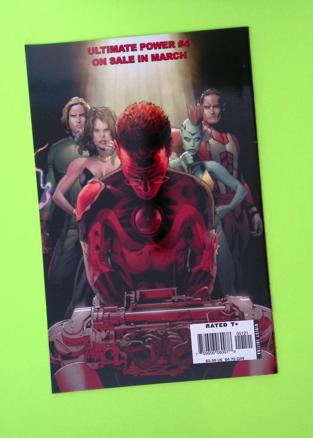 Ultimate Power #1c 2007 Ultimate Marvel Variant High Grade Comic Book X81-77