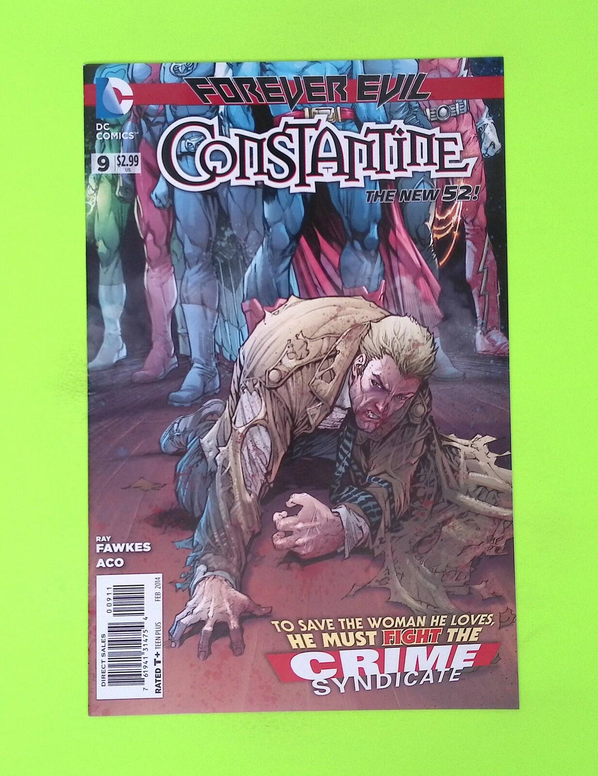 Constantine #9 2014 DC Comics 8.0 Comic Book W167-102